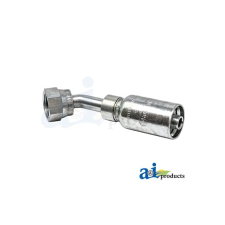 A & I Products HC-FFX45 Female Seal Lok - Swivel - 45 Elbow 3 x5 x1 A-FFX45-06-06